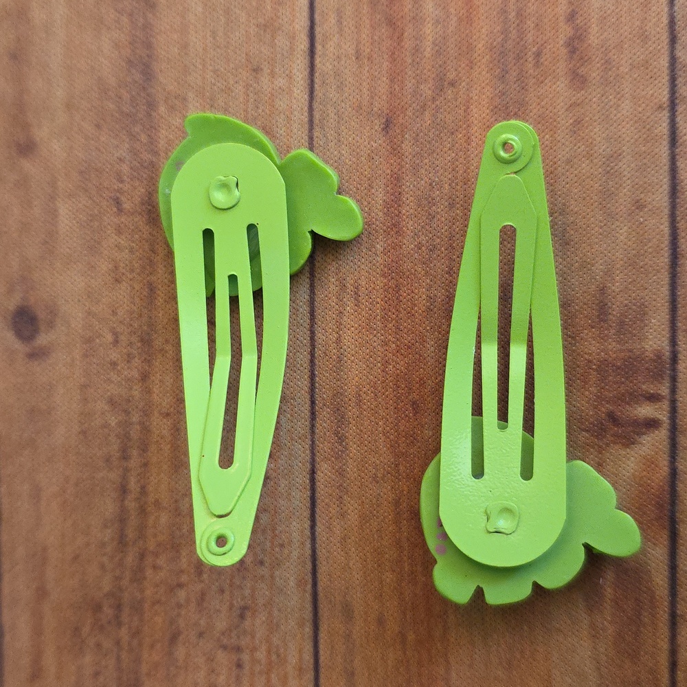 The Powerpuff Girls Green Character Barrette Set - Picture 3 of 4
